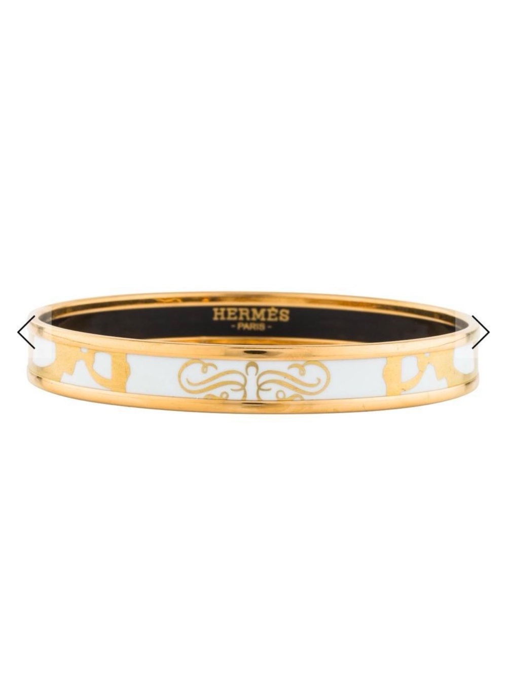 Hermès Narrow Enamel Bangle